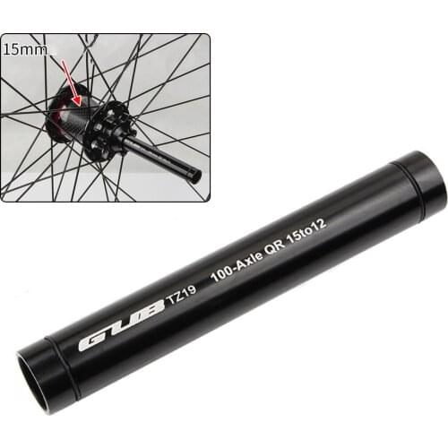 1pc Mountain Bike Aluminum Alloy Front Hub Thru Axle Adapter 15mm To 12mm Bicycle Accessories Durable