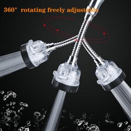 3 Modes Kitchen Water Faucet Aerator Home Pressure Water Diffuser Bubbler Water Saving Filter Shower Head Nozzle Tap Connector