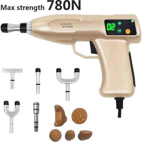 780N 10 Heads Electric Activator Massager Cervical vertebrae treatment orthodontic device Chiropractic Instrument Correction Gun
