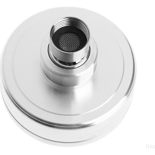 Aluminum Space Pressurized Shower Head 3.2inch Nozzle Bathroom Hotel Sprinkler Hxx