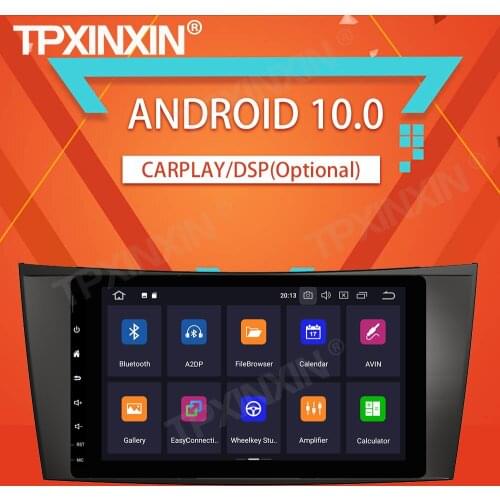 4+64G For Benz E-Class W211 CLS W219 2001-2008 Android Car Stereo Tape Recorder Multimedia video Player GPS Navigation HeadUnit