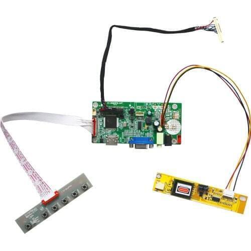 Free Shipping A58C HDMI VGA LVDS LCD Controller Board Kit For 15inch CLAA150XH01 1024x768 LED Screen