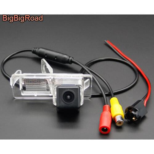 BigBigRoad Vehicle Wireless Rear View CCD Camera HD Color Image Waterproof For Renault Laguna 2 3 2007- 2017 Master 2010 -2015