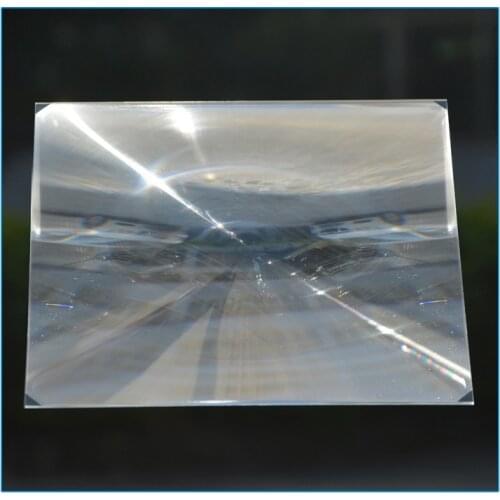 Big PMMA fresnel lens diameter 240mm*360mm and focal length 500mm for DIY projector 15.6 inch