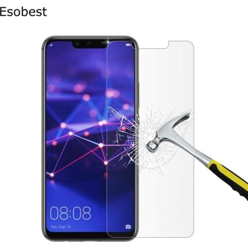 Esobest 2pcs 9H premium Tempered Glass for Huawei mate 20 pro Screen Protector for Huawei p20 pro p20 lite Protective Glass film