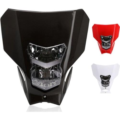 Motorcycle Halogen HeadLight Lamp Windshield Headlight Fairing Mask DRL Light for Honda Crf450L 450XR 2019-2020