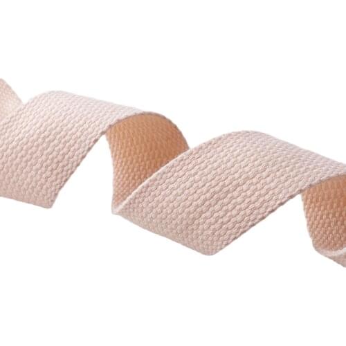 32 mm Eggshell Yellow Cotton Webbing,great for Strap Tape Handbag Bag Purse Strap Belt Upholstery Webbing Leash Supplies