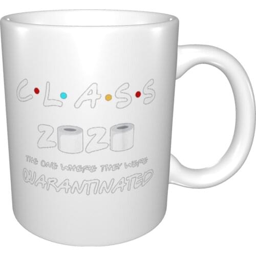 Class Of 2021 Quarantine Toilet Paper Mug Coffee Cup Coffee Mug Mug For Coffee Pink Plastic Cup