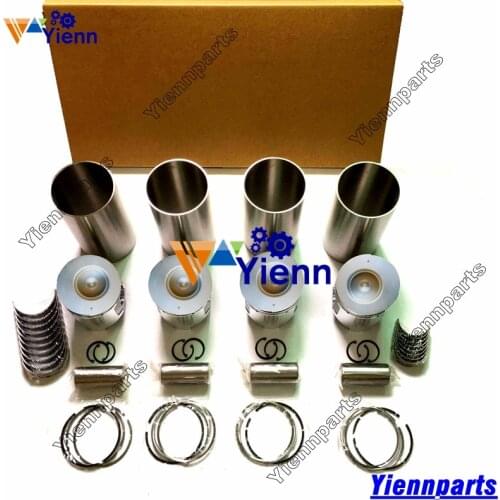 For Mitsubishi 4D32 engine overhaul rebuild Kit Fuso canter FE325 FE305 FE445 engine rebuild parts