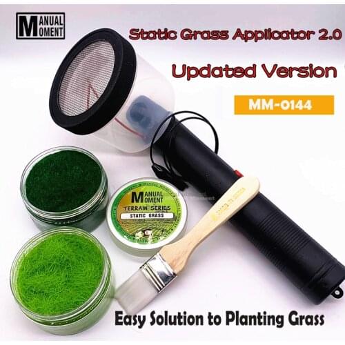 Miniature Scene Model Materia Flocking Static Grass Applicator 2.0 Modeling Hobby Craft Accessory