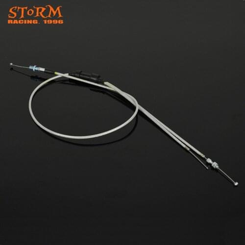 Motorcycle PZ30 Dual Reinforced Throttle Cable For KEIHIN Accelerating Accelerate Pump Carburetor Dirt Bike