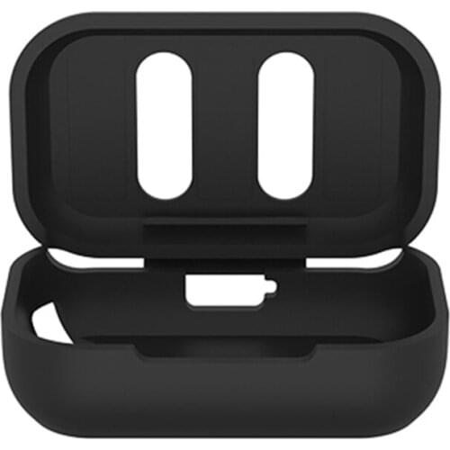 Soft Silicone Cover Compatible with -Skull candy Dime True Wireless Earbud Charging Case Protective Dust-resistant Case