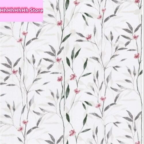 Floral Leaf Wallpaper Design For Walls Bathroom Bedroom Home Decor Peel and Stick Vinyl Self Adhesive Wall Paper