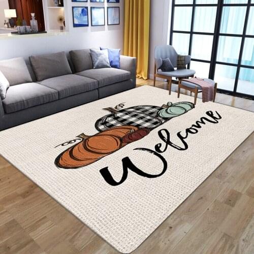 New 3D Halloween Printed Carpets for Living Room Bedroom Area Rugs Halloween Doormat Kids Play Floor Mat Child Game Large Carpet