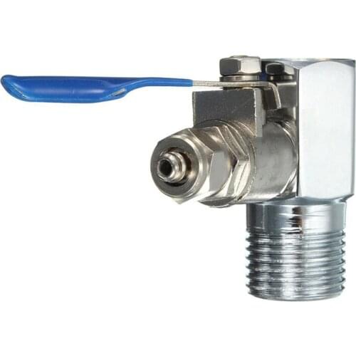 1/2'' to 1/4'' RO Feed Water Adapter Ball Valve Faucet Tap Feed Reverse Osmosis