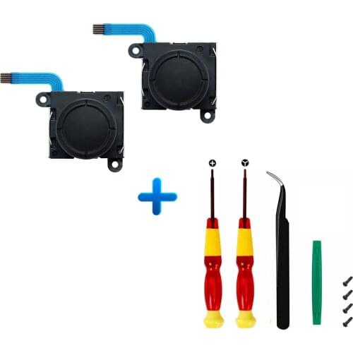 Original New 3D Analog Joystick With Tool JonCon Left And Right Gamepad Thumbstick Nintendo Switch Thumb Sticks Sensor NS Lite