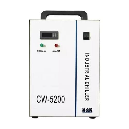 Industrial Water Chiller For CNC Laser Engraver Engraving Machines CW-5200