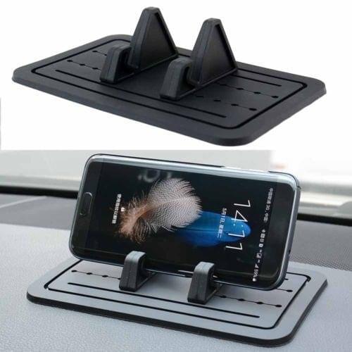 Vertical Silicone Pad Non-slip Dash Mat Mobile Phone Mount Holder Cradle Dock For Phone Universal For Tablets D20