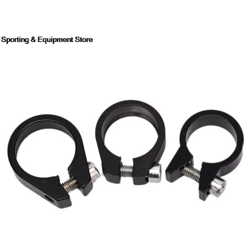 1pc bike seatpost clamp Seatpost Clamp MTB road Bike Cycling Saddle Seat Post Clamp Spare Parts for Bicycles Tube Clip