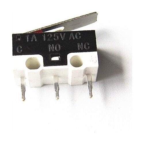 10pcs/Lot) Handle Mouse Switch 1A 125V AC Switch Three Foot Micro Switches