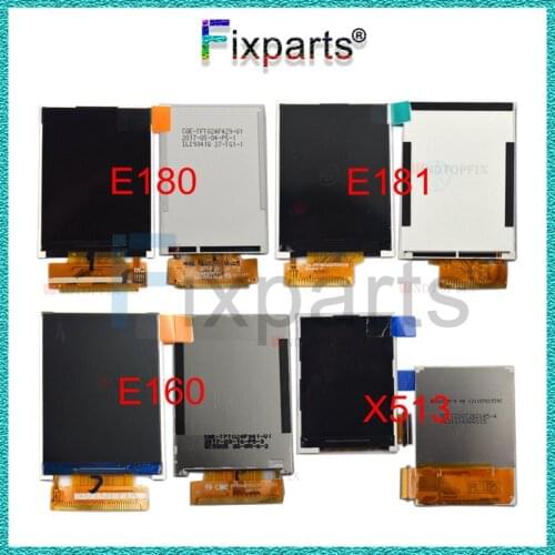 100% Tested For Philips Xenium E180 LCD Display Screen E180 E181 E311 X513 E160 Replacement For Philips Xenium E160 LCD Display