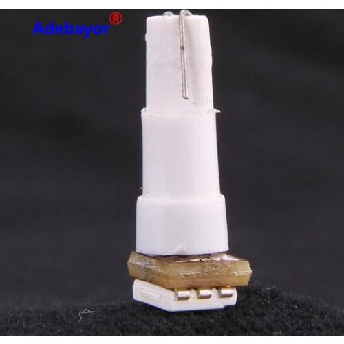 20000 X Car T5 74 5050 SMD 1 LED Instrument lamp Dashboard Reverse Light Clearance Bulb 12V New 7 colors free shipping wholesale