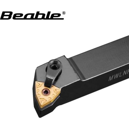 Beable CNC Lathe Tool Cutter MWLNR/L1616H08 2020K08 2525M08 3232P08 Metal Lathe Tools Holder Turning Tool For Inserts WNMG080408