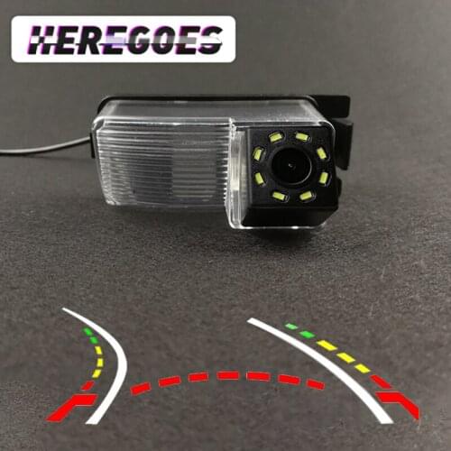 Wireless Car CCD Rear Camera Fisheye 4 8 12 led dynamic Night For Nissan Geniss Tiida Livina GF-R 350Z 370Z Sentra Cube Versa