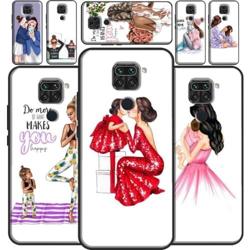 BABY SUPER MOM MUM MOTHER MAMA Case For Redmi Note 10 7 8 9 Pro Funda For Redmi Note 9S 8T Coque For Redmi 9 A 9C 9T K40