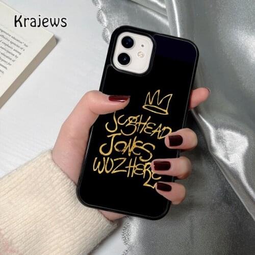 Krajews American TV Riverdale Jughead coque Phone Case for iPhone 12 mini 5 6S 7 8 PLUS X XS XR 11 PRO MAX SE 2020 Cover Shell