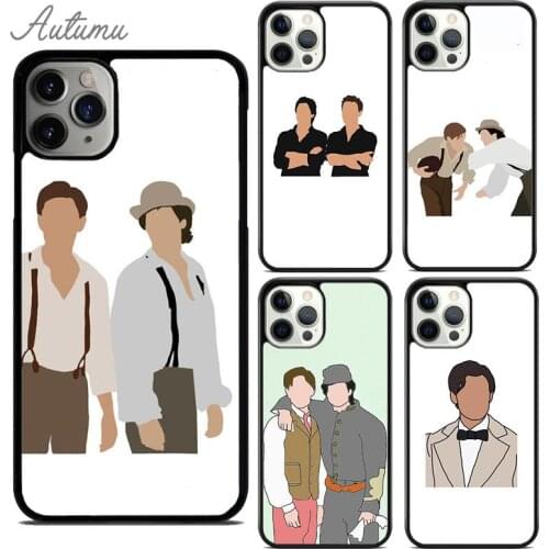 Damon and Stefan Vampire Diaries Phone Case for iPhone 11 12 Pro Max mini X XR XS SE 2020 5 6S 7 8 Plus Galaxy S8 S9 S10 Cover