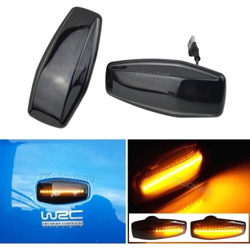 For Hyundai i10 Getz Elantra Sonata XG Tucson Terracan Coupe Dynamic Turn Signal Light LED Side Marker Sequential Blinker Lamp