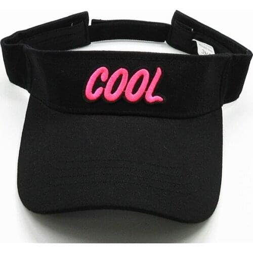 The cool letter embroidery Visors Baseball Cap Adjustable Snapback cap for men and women 309