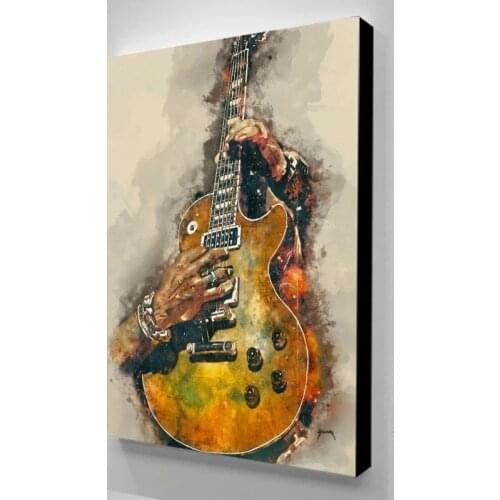 Wall Art Posters Canvas Prints Rock Guitar Canvas Painting Tableau Mural Poster Decorative Nordic Style Canvas Art Tuinposter