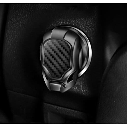 Car Engine Ignition Start Stop Push Button Switch Button Cover Trim Sticker For Kia Rio 3 4 K2 K3 K5 K9 Car Interior Accessories