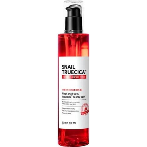 SOME BY MI Snail Truecica Miracle Repair Toner 135ml Powerful Black Snail Serum Repair Scar Acne Damaged Skin Whitening Essence