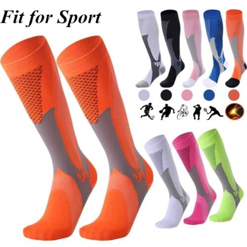 24 Styles Compression Socks Nylon Medical Nursing Stockings Crossfit Hockey Socks Outdoor Cycling Breathable Sports Tarvel Socks