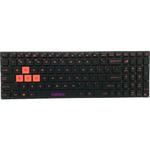 New US backlit keyboard for Asus FX502VE FX502VD FX502VM no palmrest