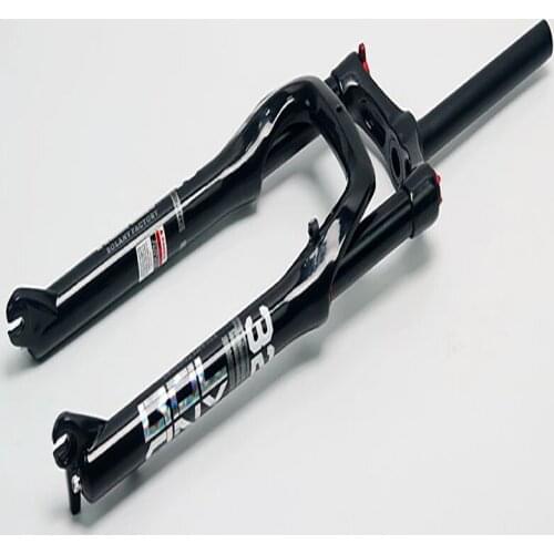 2019 New Front Fork Snow Beach Bike Fat Tire Bicycle Magnesium Alloy Shock Absorber Air Fork 135mm Bicycle Accessories