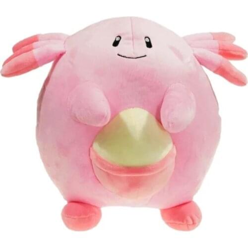 Original Pokémon Game Anime Cartoon Chansey Plush Toy Cute Soft Stuffed Happiny Doll Kids Gift 30cm