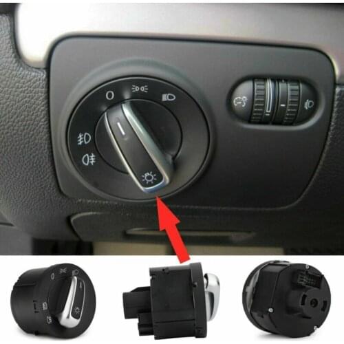 Headlight Control Switch Fog Lamp Control Switch For VW Golf 5 6 Passat EOS Caddy Passat B6 B7 CC Scirocco Touran 5ND941431A