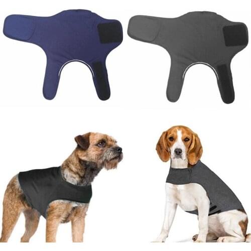 Pet Anxiety Calm Jacket Dogs Body Protection Dog Wrap Puppy Pet Supplies Pet Emotional Appeasing Clothes For Small Large Dogs