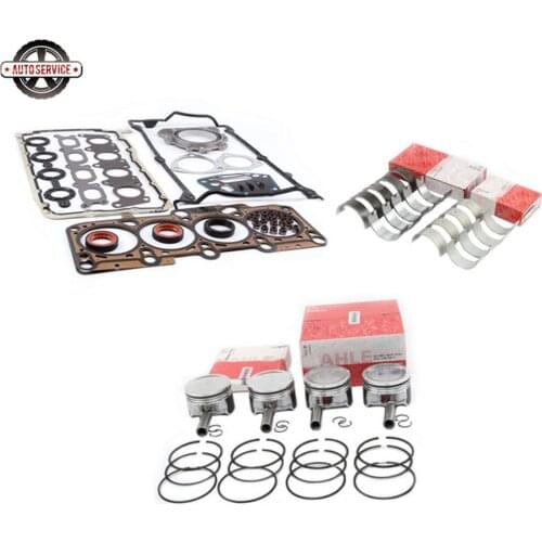 NEW 058198151B Engine Piston Ring Cylinder Gasket & Bearing Shell Repair Kit For VW Golf Passat Jetta Audi A3 A4 A6 TT 06B105591