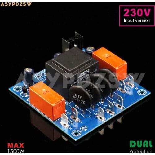 WL-SS01 High power class A Power amplifier Delayed start Soft start finished board 115V/230V