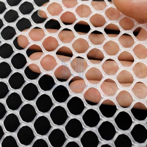 Hole o.8/1.2/1.8/2.5cm Balcony Railing Stairs Protection Net Plastic Pet Baby Fence Safety Netting White Black 50cm*5m