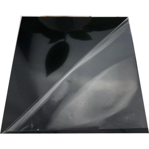 0.4mm 0.5mm 4"x 5" 5"x 7" 8"x 10" Black Coated WetPlate Custom Size Handcrafted Photography Tintype Material Aluminum Plates