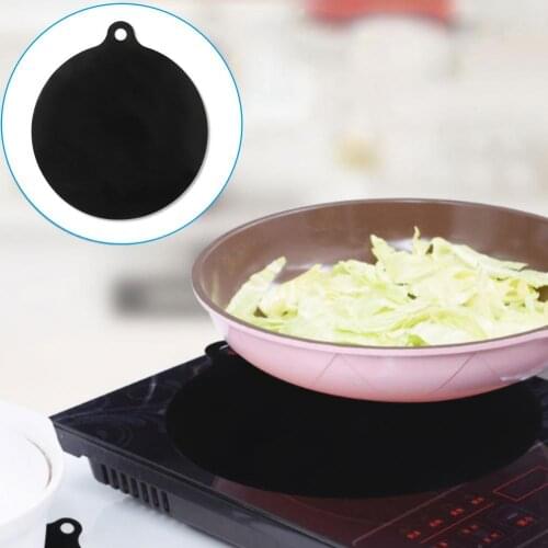 4Pcs Heat-insulated Mats Lightweight Simple Practical Electric Induction Hob Protector Mats Anti-Slip Pads for Home