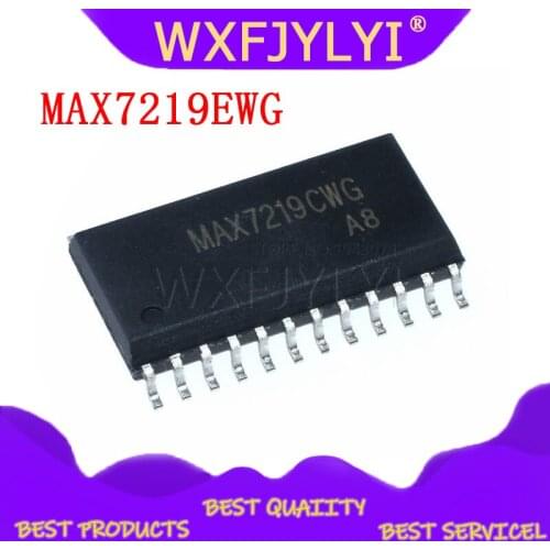 5PCS MAX7219EWG SOP24 MAX7219 SOP SMD new and original IC