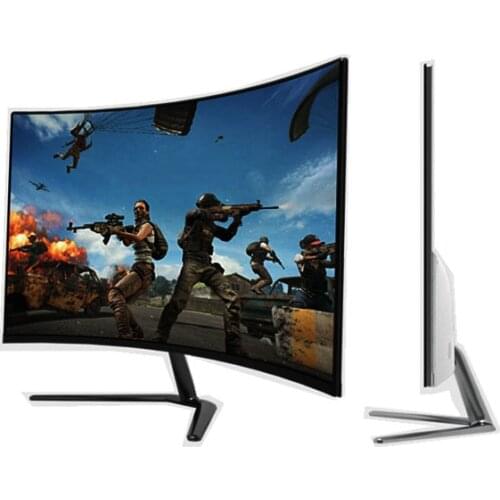 Frameless gaming monitor curved 144 HZ 1ms 27 inch LED TN panel monitor