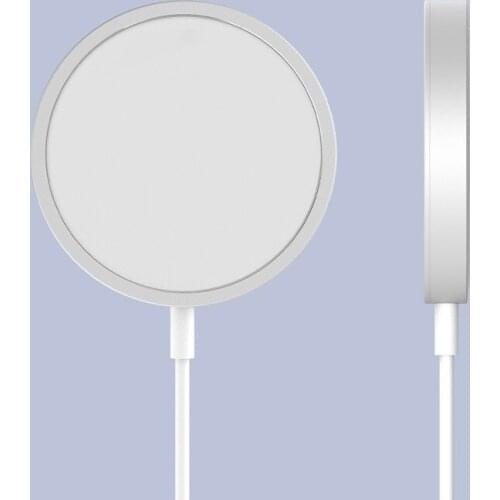 Wireless charger for Apple 12 magnetic wireless charger 15W strong magnet induction mode adsorption fast wireless charger